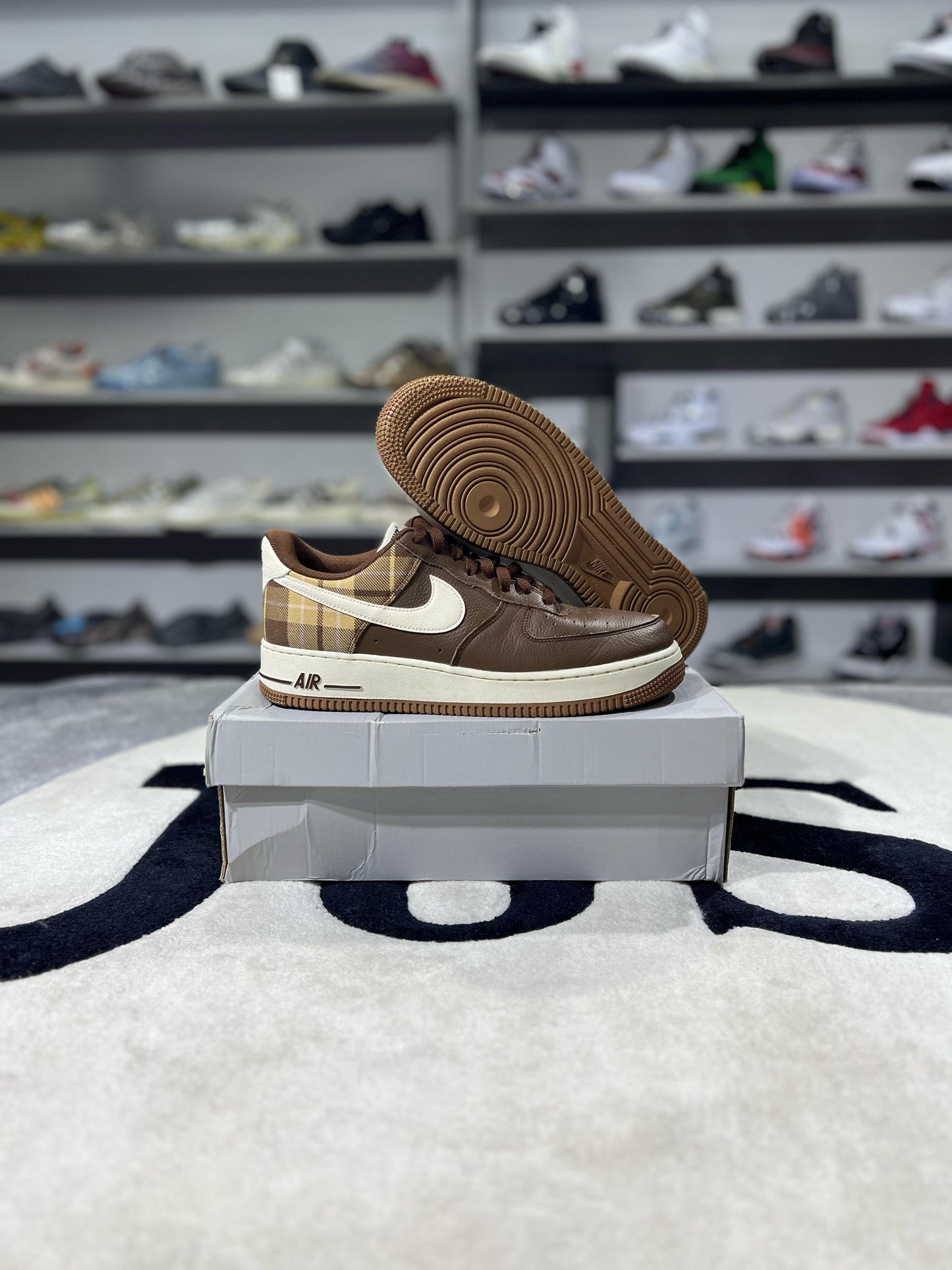 Nike Air Force 1 Low '07 LX Brown Plaid
