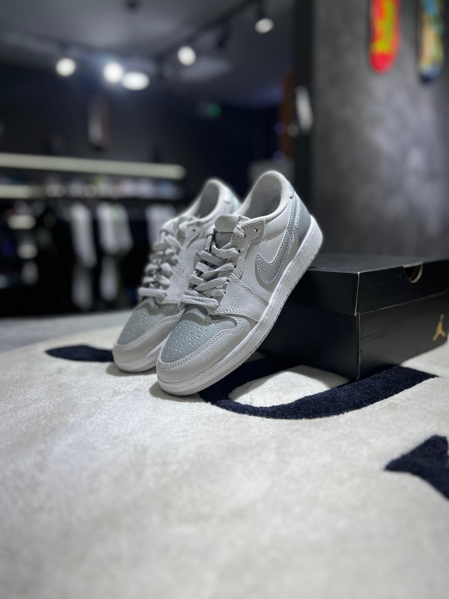 Jordan 1 Low OG Metallic Silver (GS)
