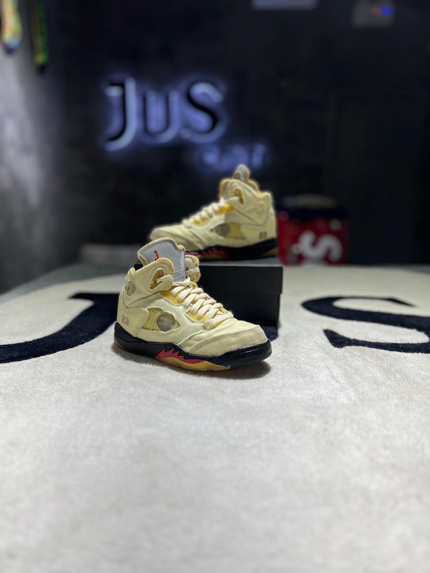 Jordan 5 Retro Off-White Sail