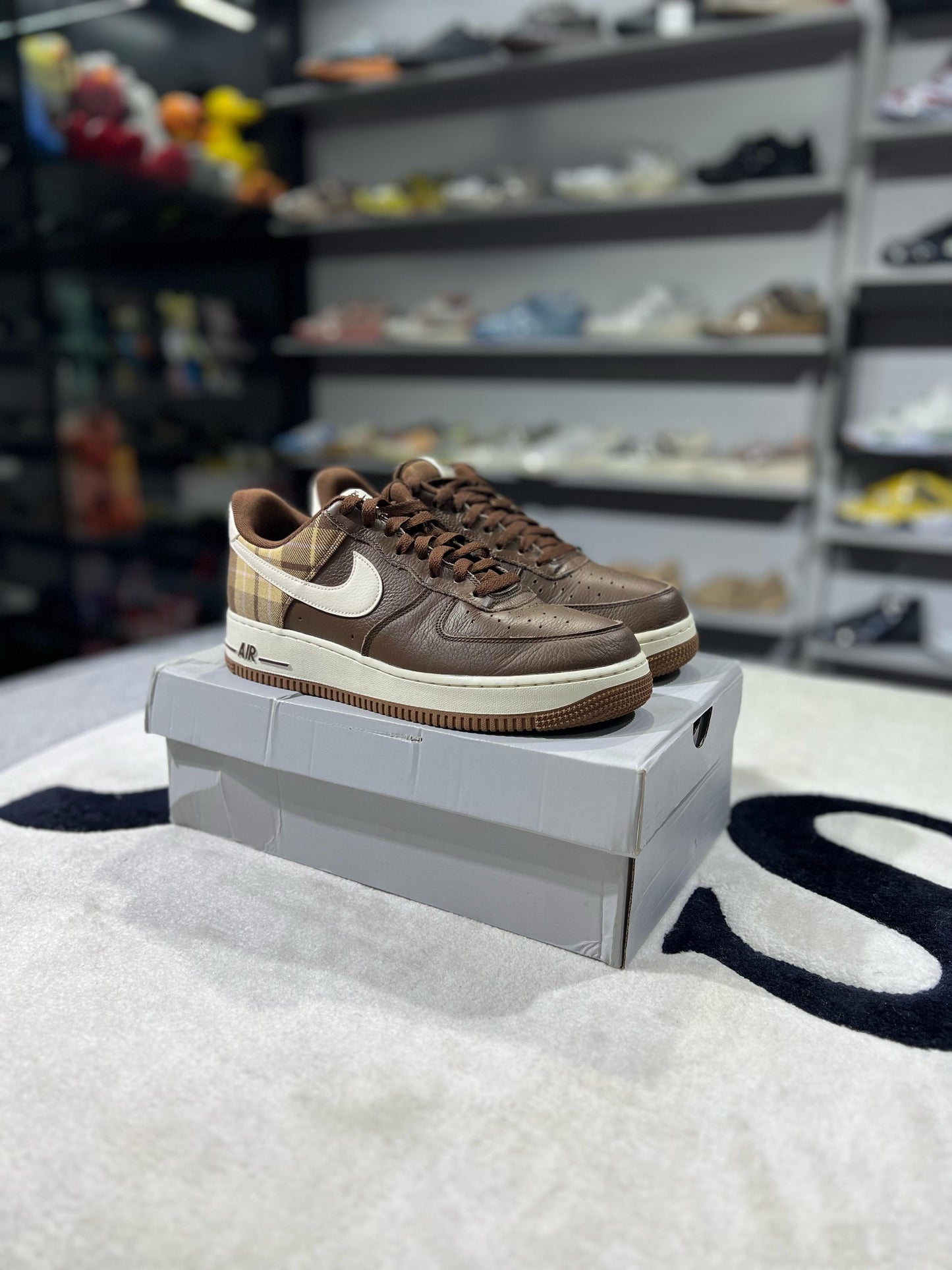 Nike Air Force 1 Low '07 LX Brown Plaid