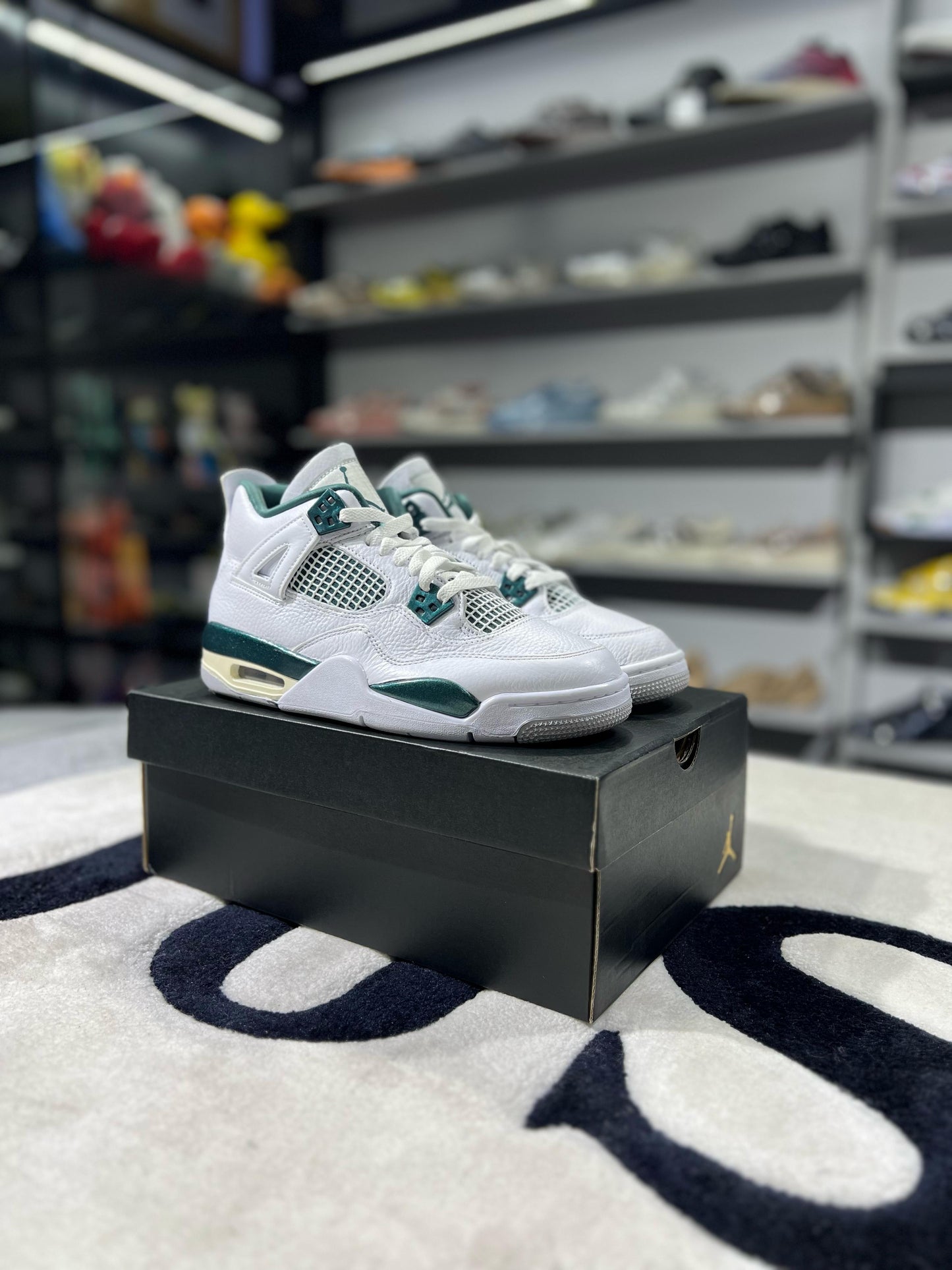 Jordan 4 Retro Oxidized Green (GS)
