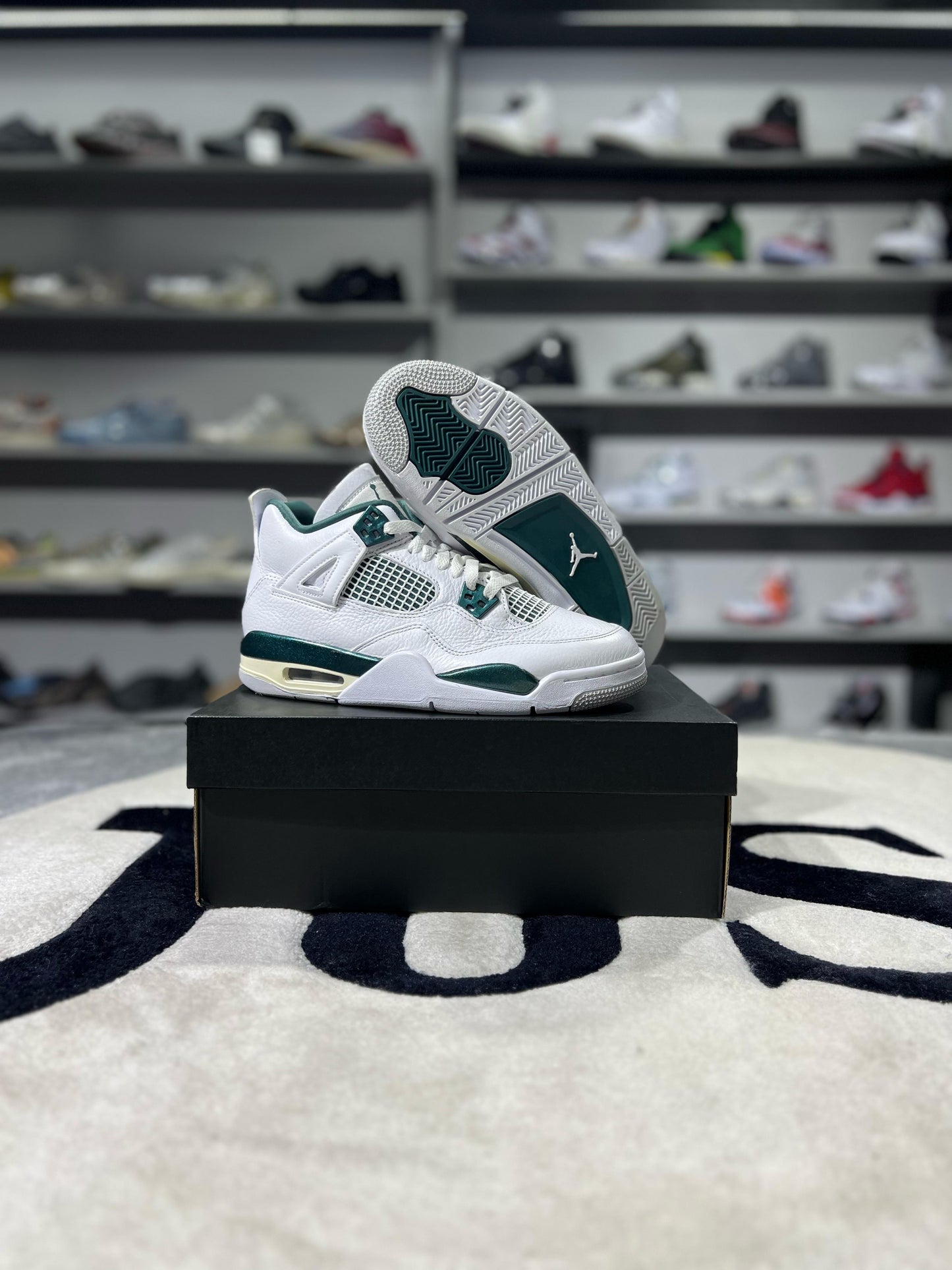 Jordan 4 Retro Oxidized Green (GS)