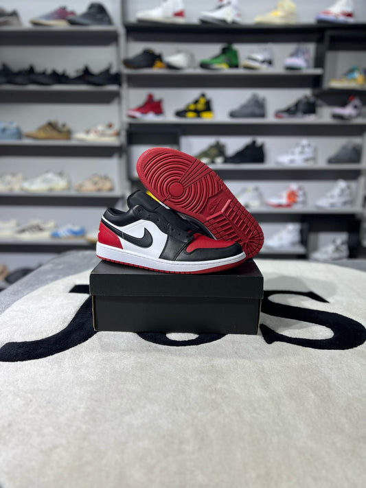 Jordan 1 Low Bred Toe