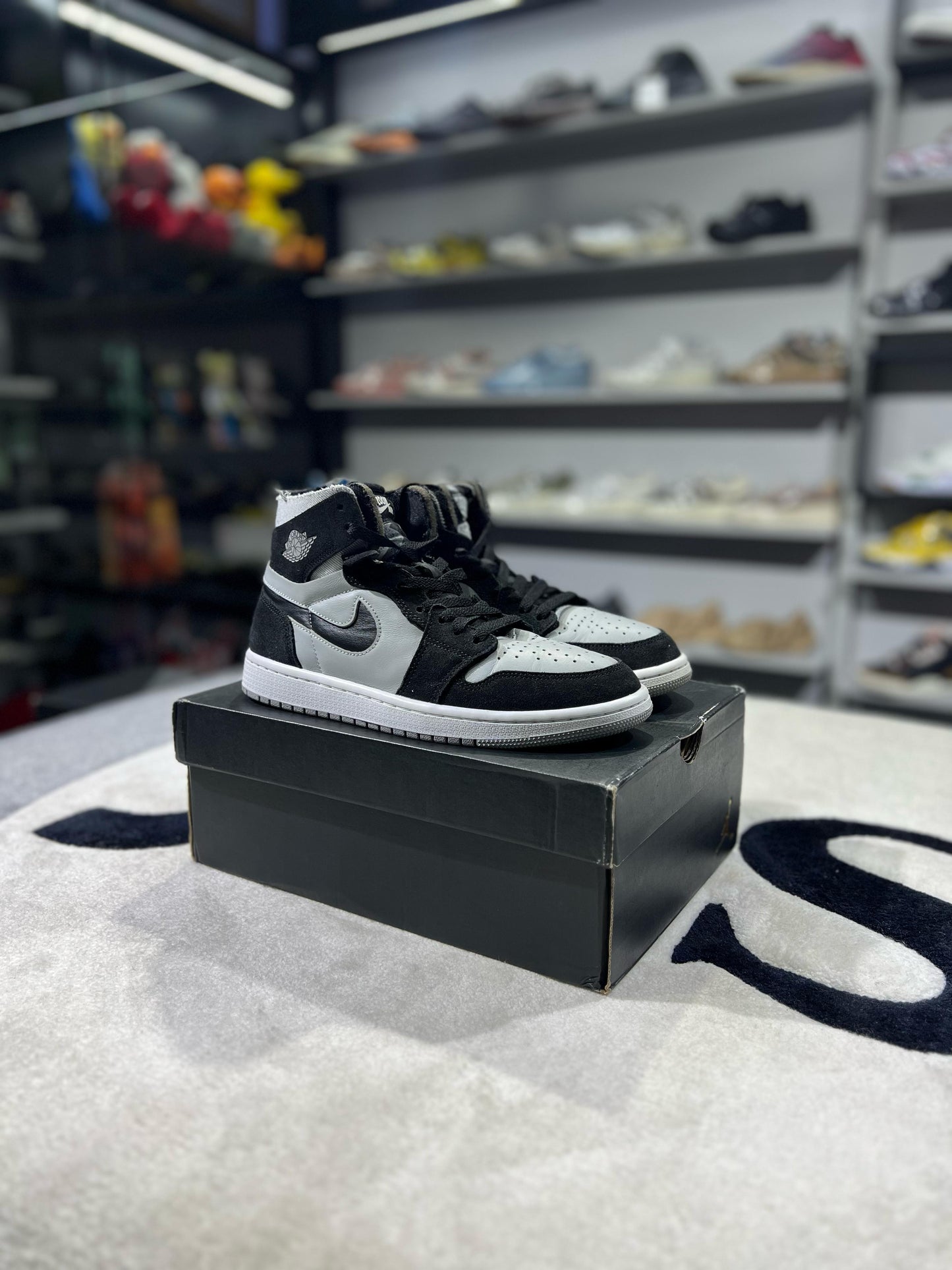 Jordan 1 Zoom CMFT Black Light Smoke Grey