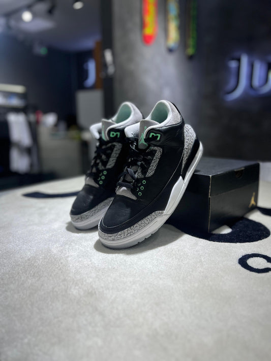 Jordan 3 Retro Green Glow