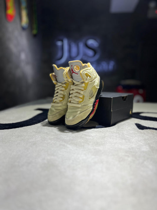 Jordan 5 Retro Off-White Sail