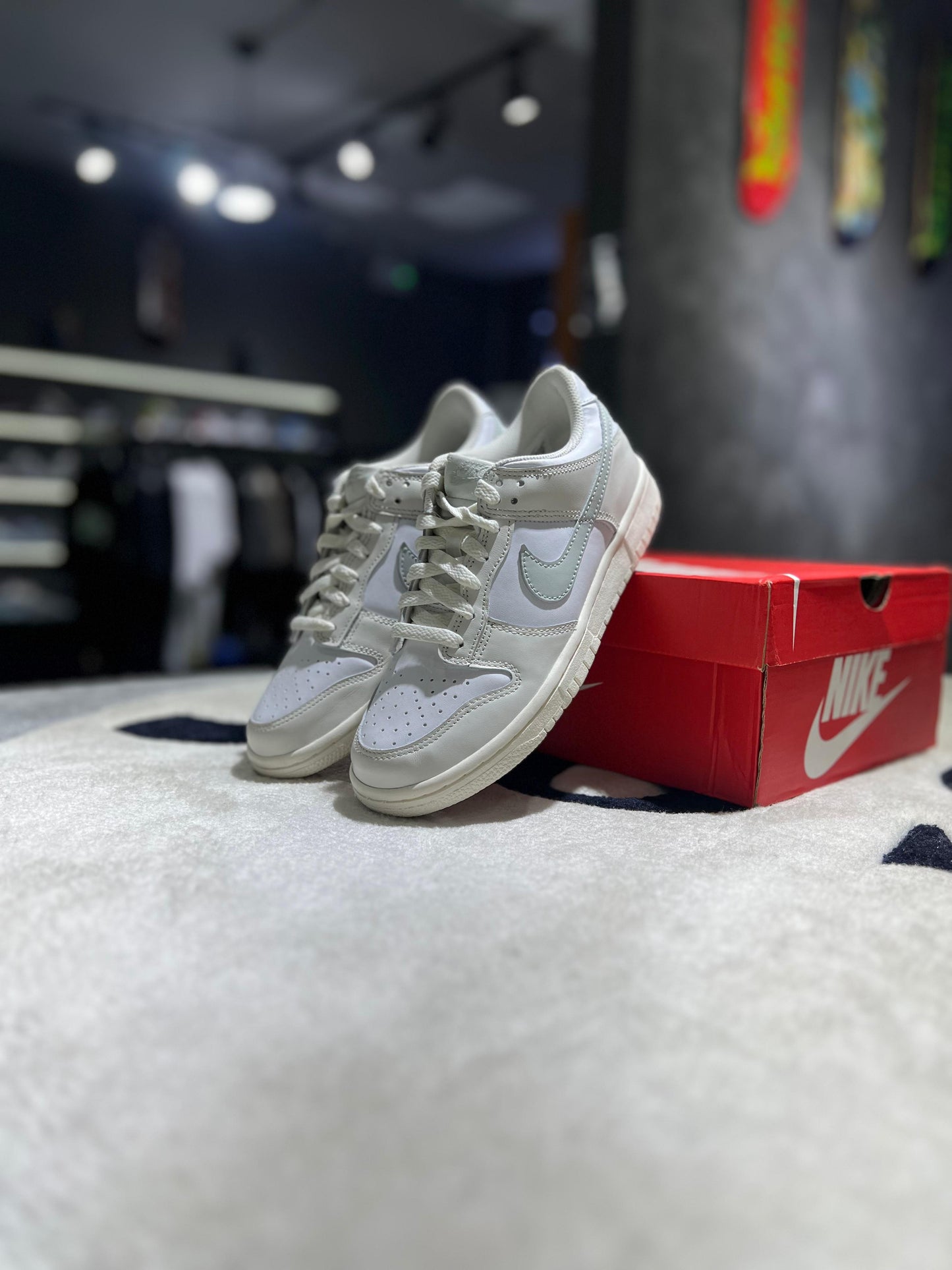 Nike Dunk Low Phantom Light Silver (GS)