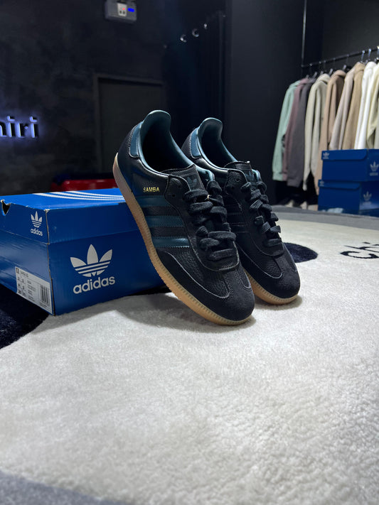 adidas Samba OG   Black Arctic Night Gum